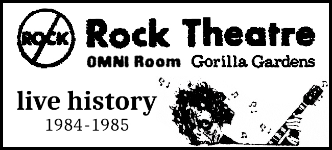 Rock Theatre Omni Room / Gorilla Gardens